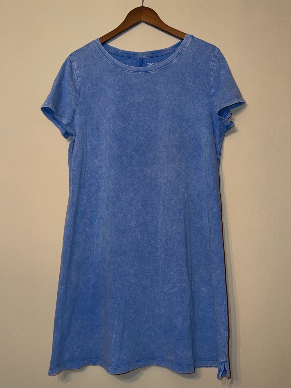 Heather Blue T-Shirt Dress
